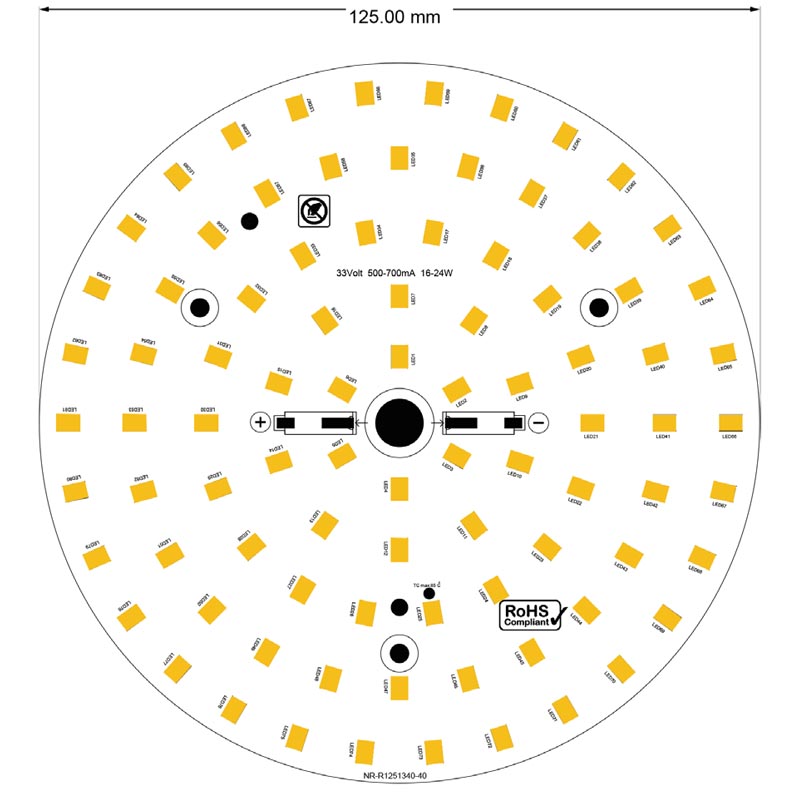 DOWNLIGHT PCB MODEL ÇAP 125