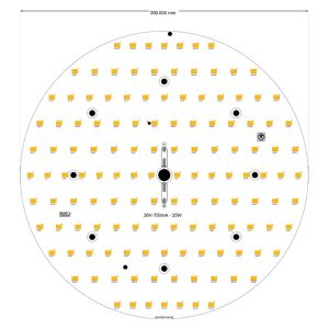 DOWNLIGHT PCB MODEL ÇAP 200